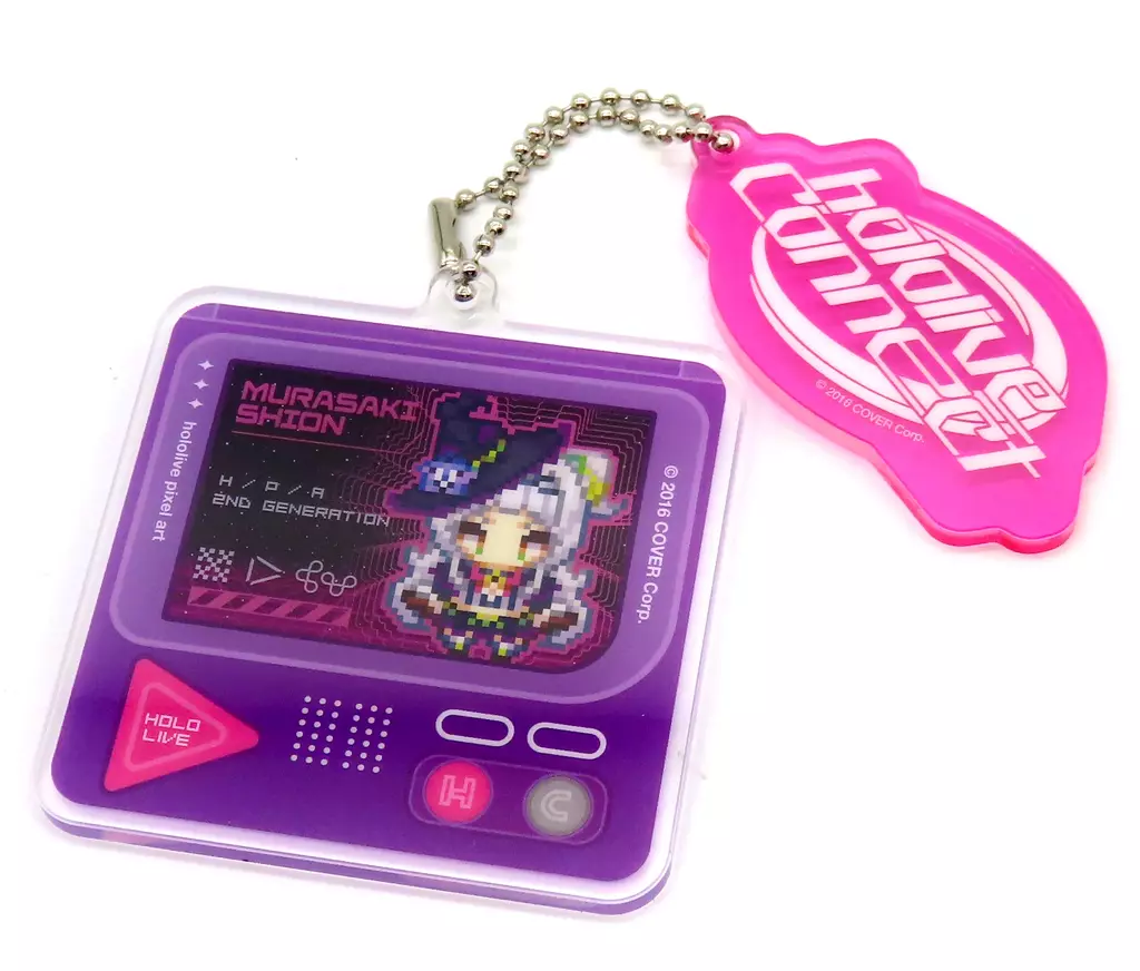 紫咲シオン hololive pixel art アクリル 「バーチャルYouTuber ホロライブ hololive Connect POP UP SHOP in TOWER RECORDS」