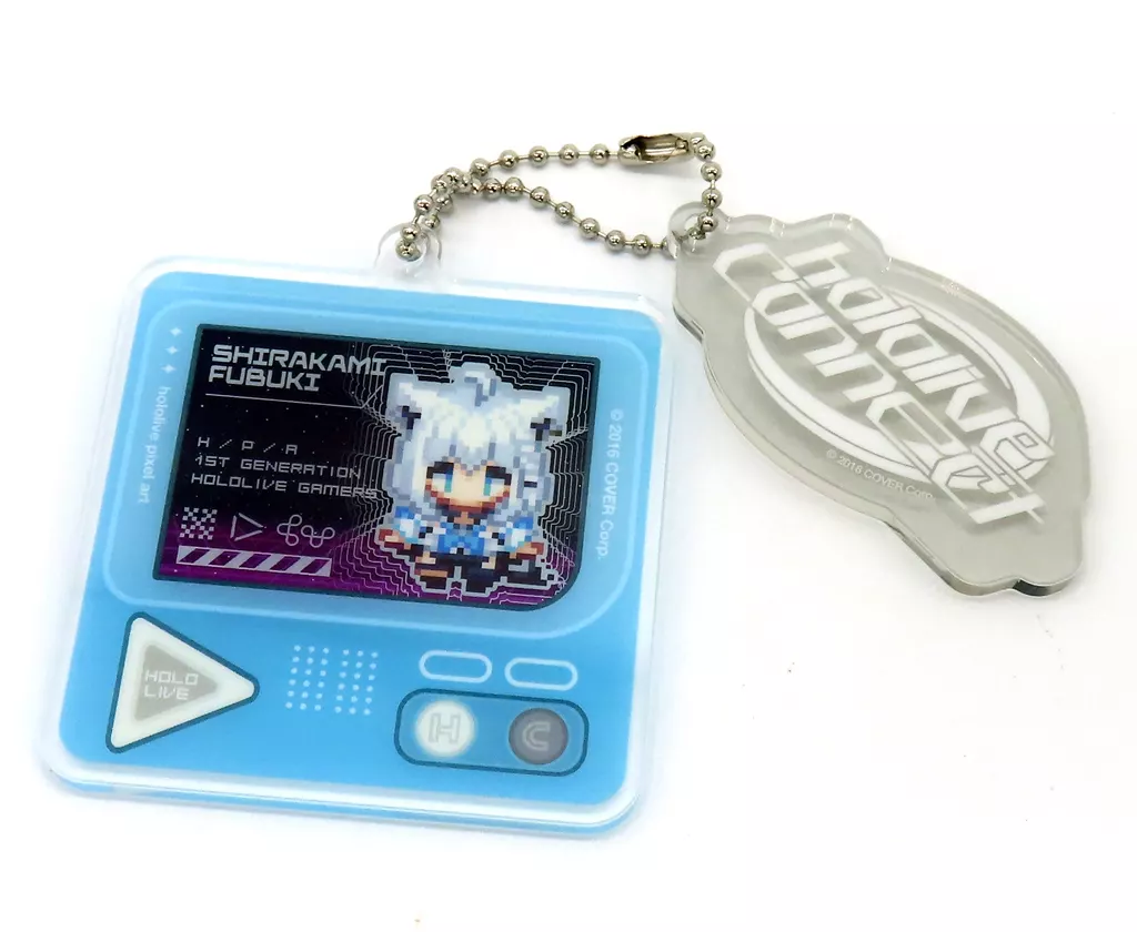 白上フブキ hololive pixel art アクリル 「バーチャルYouTuber ホロライブ hololive Connect POP UP SHOP in TOWER RECORDS」