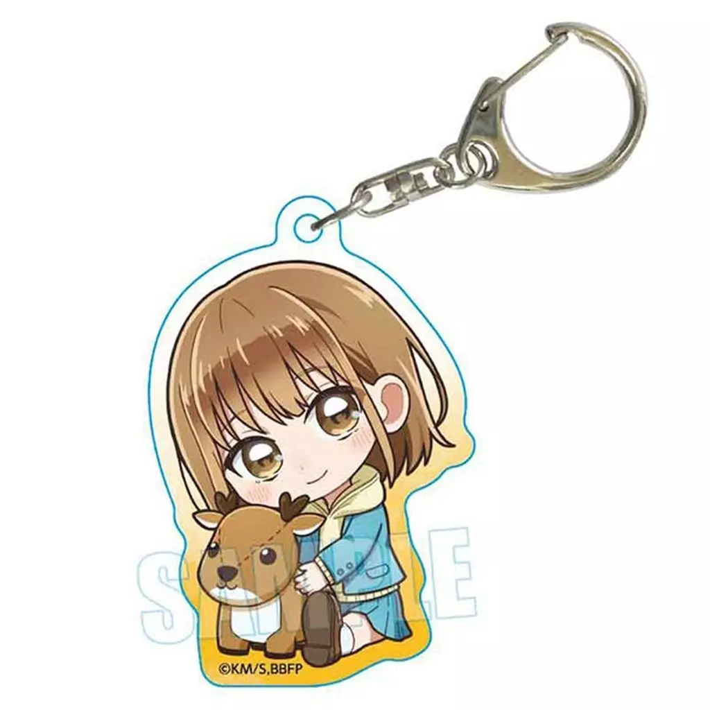 鹿野千夏(ぬいぐるみ) ぎゅぎゅっとアクリル 「アオのハコ」