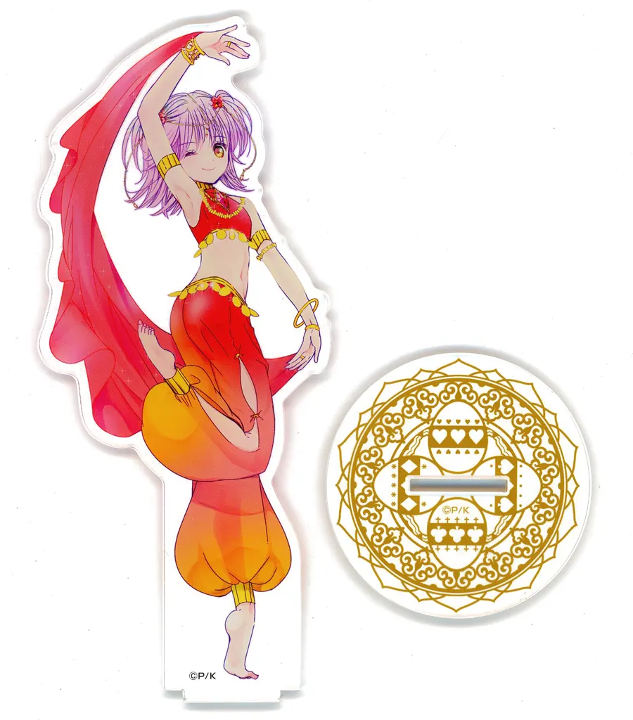 1.日奈森あむ 描き下ろしBIGアクリルスタンド アラビアンver. 「しゅごキャラ! POP UP SHOP」_image