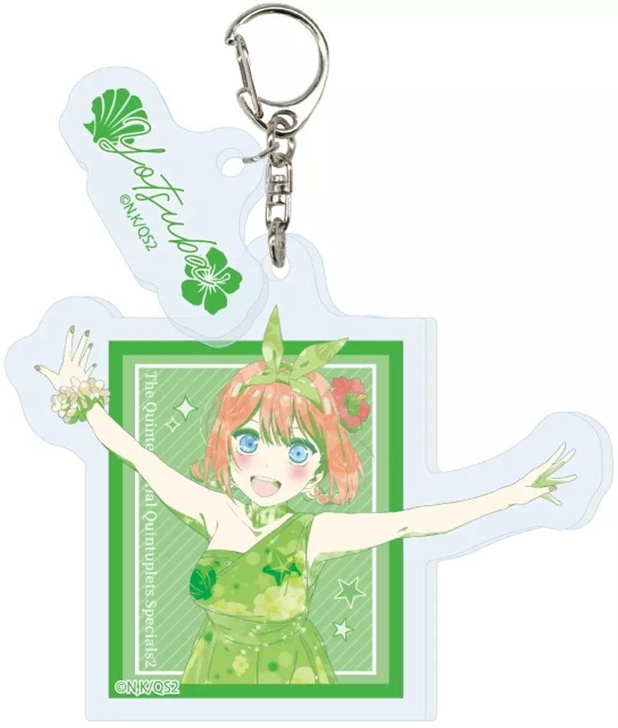 04.中野四葉(SPARKLY PAINT) パーツ付きアクリル 「五等分の花嫁*」