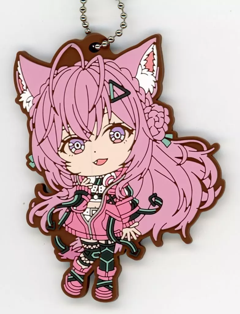 博衣こより ラバーチャーム きゅんキャラいらすとれーしょんず 「一番くじ ホロライブ ～Cyberpunk Style～」 きゅんキャラ賞