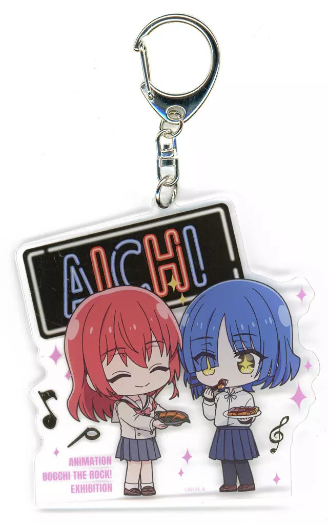 喜多郁代＆山田リョウ ご当地アクリルチャーム(愛知Ver.) 「ぼっち・ざ・ろっく!展」 愛知会場限定