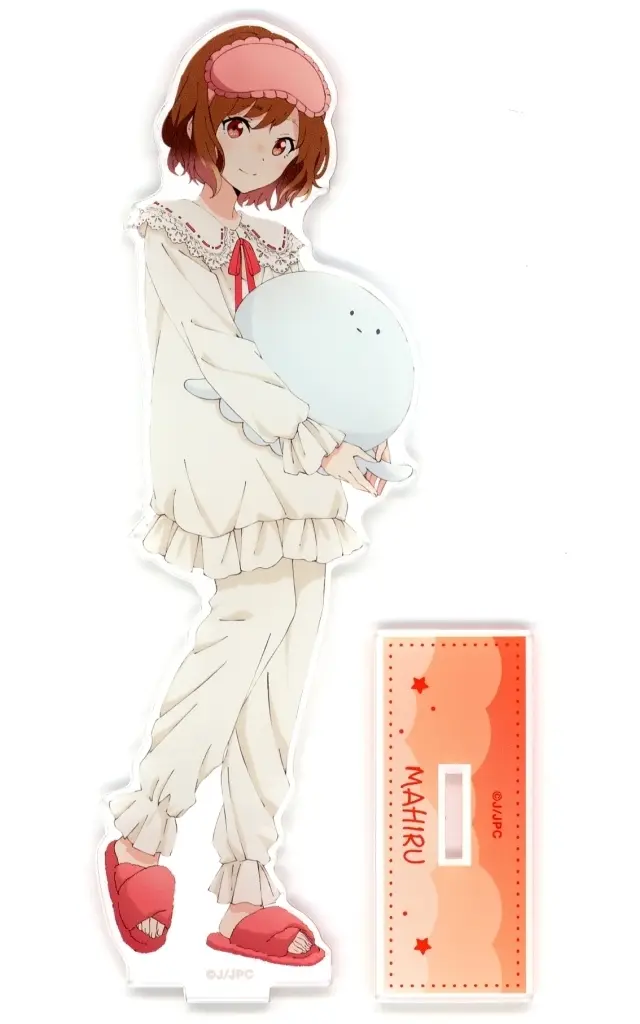 光月まひる 描き下ろし お泊まり会ver. BIGアクリルスタンド 「夜のクラゲは泳げない POP UP SHOP in AMNIBUS STORE」_image