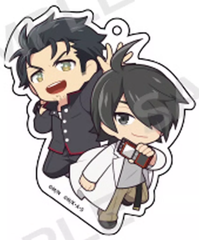 阿良々木暦×岡部倫太郎 「化物語×STEINS;GATE トレーディングアクリル」