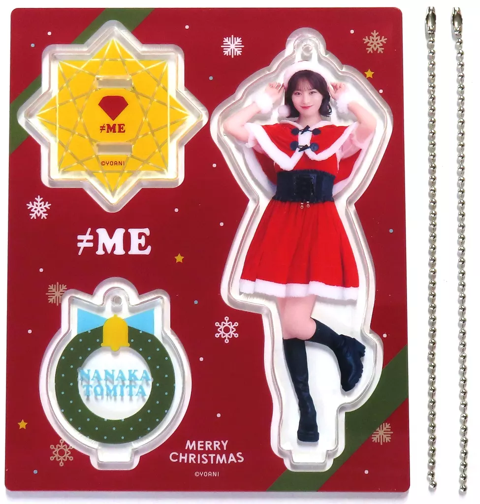冨田菜々風(ノットイコールミー(≠ME)) アクリルスタンド(サンタ2024衣装)