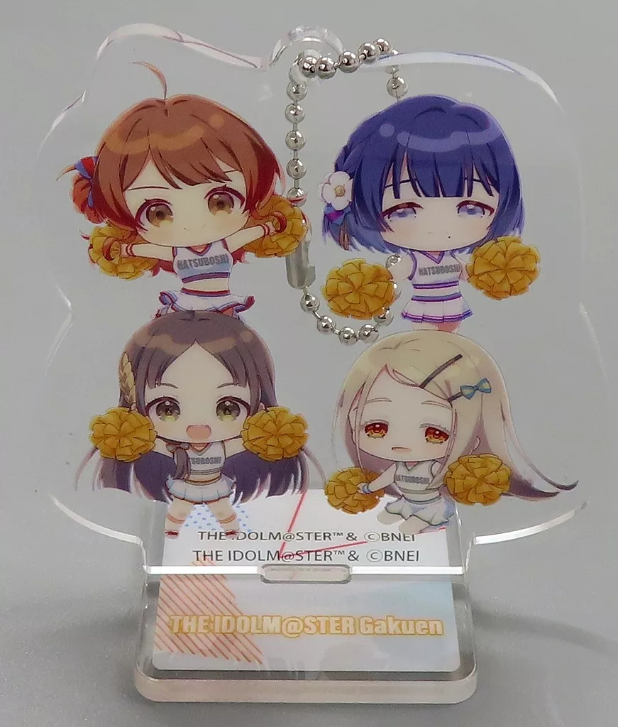 倉本千奈＆篠澤広＆花海佑芽＆秦谷美鈴 アクリルスタンド 「コトブキヤくじ 学園アイドルマスター CHEERFUL!」 B-5賞