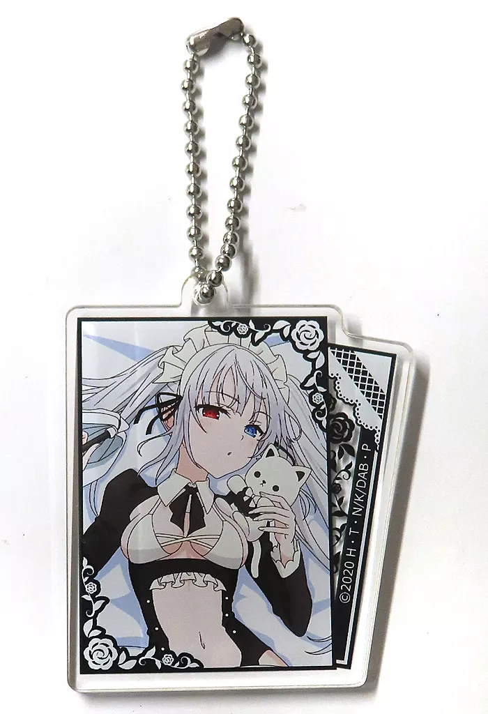 白の女王(メイド水着衣装/スクエア) アクリル 「くじコレ デート・ア・バレット ロマンティックランジェリーStyle」 C-4賞