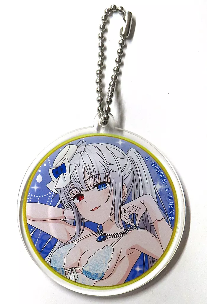 白の女王(ランジェリー衣装/円形) アクリル 「くじコレ デート・ア・バレット ロマンティックランジェリーStyle」 C-6賞