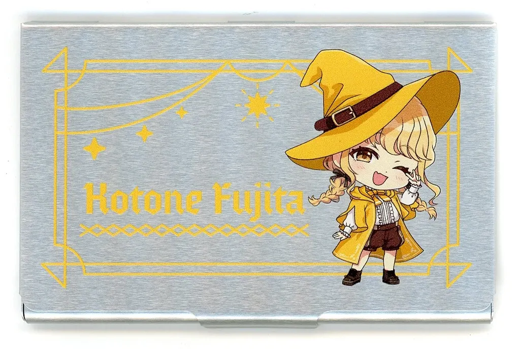 03.藤田ことね 魔法使いver.(ミニキャライラスト) 名刺ケース 「学園アイドルマスター グッズフェア in ゲーマーズ 第2弾」