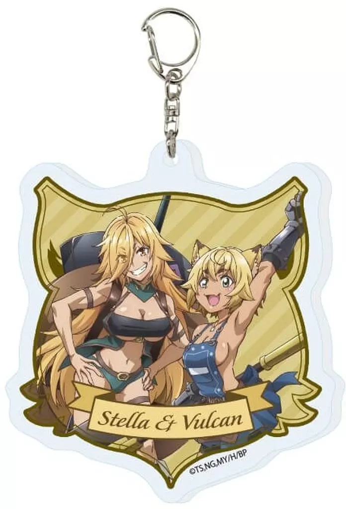 ステラ＆ヴァルカン 「アクリル Sランクモンスターのベヒーモスだけど、猫と間違われてエルフ娘の騎士(ペット)として暮らしてます 01.公式イラスト」