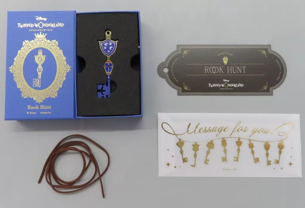 ルーク・ハント 4YOU KEYチャーム(メッセージカード付き) 「ディズニー ツイステッドワンダーランド Valentine’s Day Gift 2025」