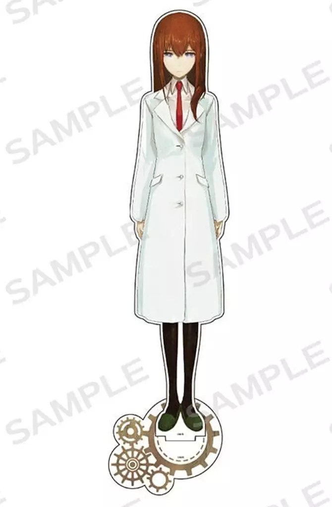 【新品】シュタインズゲート C94 コミケ アクリルスタンド 牧瀬紅莉栖 STEINS;GATE_BIGアクリルフィギュアスタンド 描きおろし 牧瀬紅