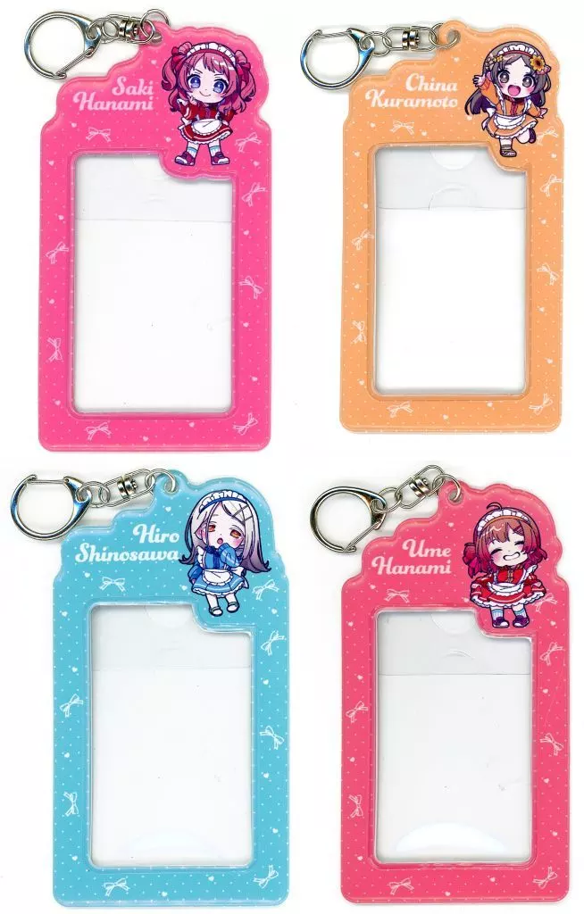 全4種セット きゅるぽっぷん フォトカードケースvol.1 「学園アイドルマスター」