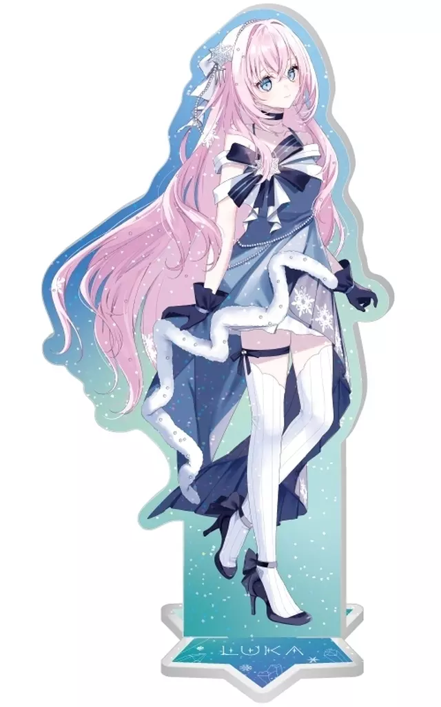 巡音ルカ(みすみver.) ラメ入りアクリルスタンド 「SNOW MIKU 2025」_image