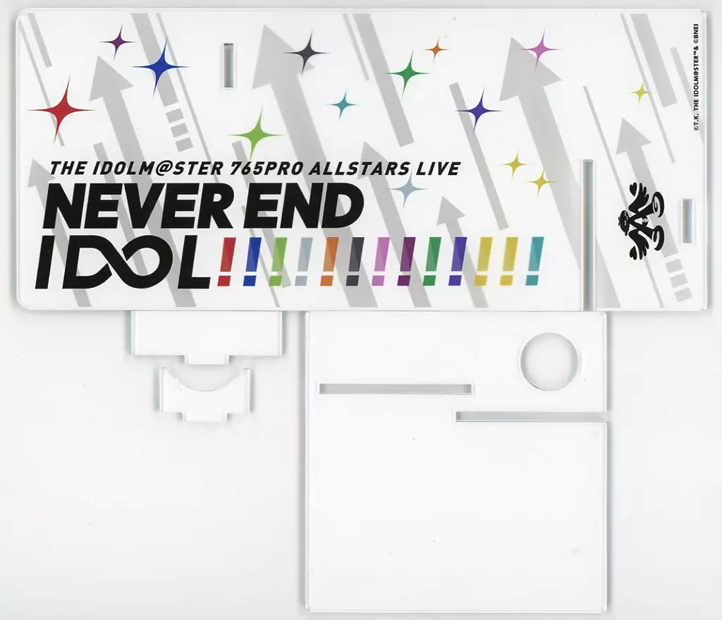 ロゴ 公式コンサートライトスタンド 「THE IDOLM＠STER 765PRO ALLSTARS LIVE ～NEVER END IDOL!!!!!!!!!!!!!～」