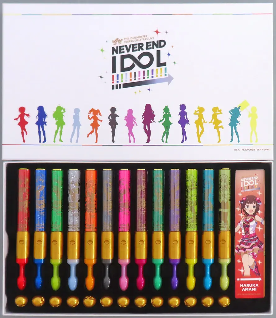 集合 公式コンサートライト 13本セット 「THE IDOLM＠STER 765PRO ALLSTARS LIVE ～NEVER END IDOL!!!!!!!!!!!!!～」