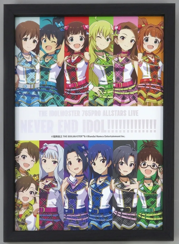 集合 公式メタルパネル 「THE IDOLM＠STER 765PRO ALLSTARS LIVE ～NEVER END IDOL!!!!!!!!!!!!!～」