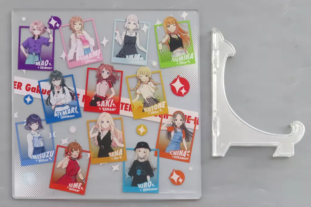 集合 アクリルアートボード 「学園アイドルマスター POP UP SHOP in 渋谷モディ HATSUBOSHI SNAP」