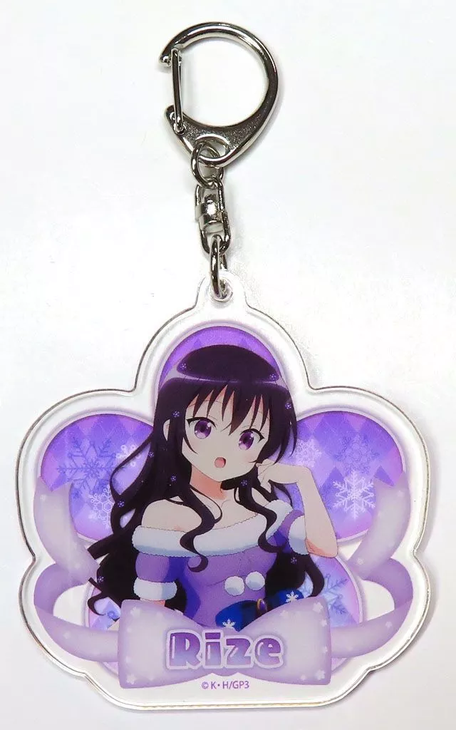リゼ 「ご注文はうさぎですか? BLOOM TSUTAYA POP UP SHOP(雪の妖精さん) アクリル(ブラインド)」