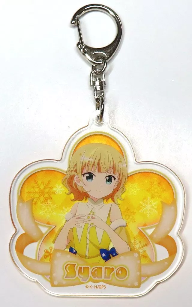 シャロ 「ご注文はうさぎですか? BLOOM TSUTAYA POP UP SHOP(雪の妖精さん) アクリル(ブラインド)」