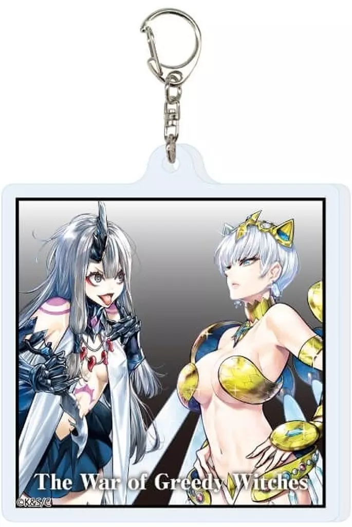 【卑弥呼＆クレオパトラVII世】アクリルキーホルダー 魔女大戦 32人の異才の魔女は殺し合う 01 公式イラスト 駿河屋 -<中古>卑弥呼＆クレオパトラVII世 「魔女大戦 32人の異才の