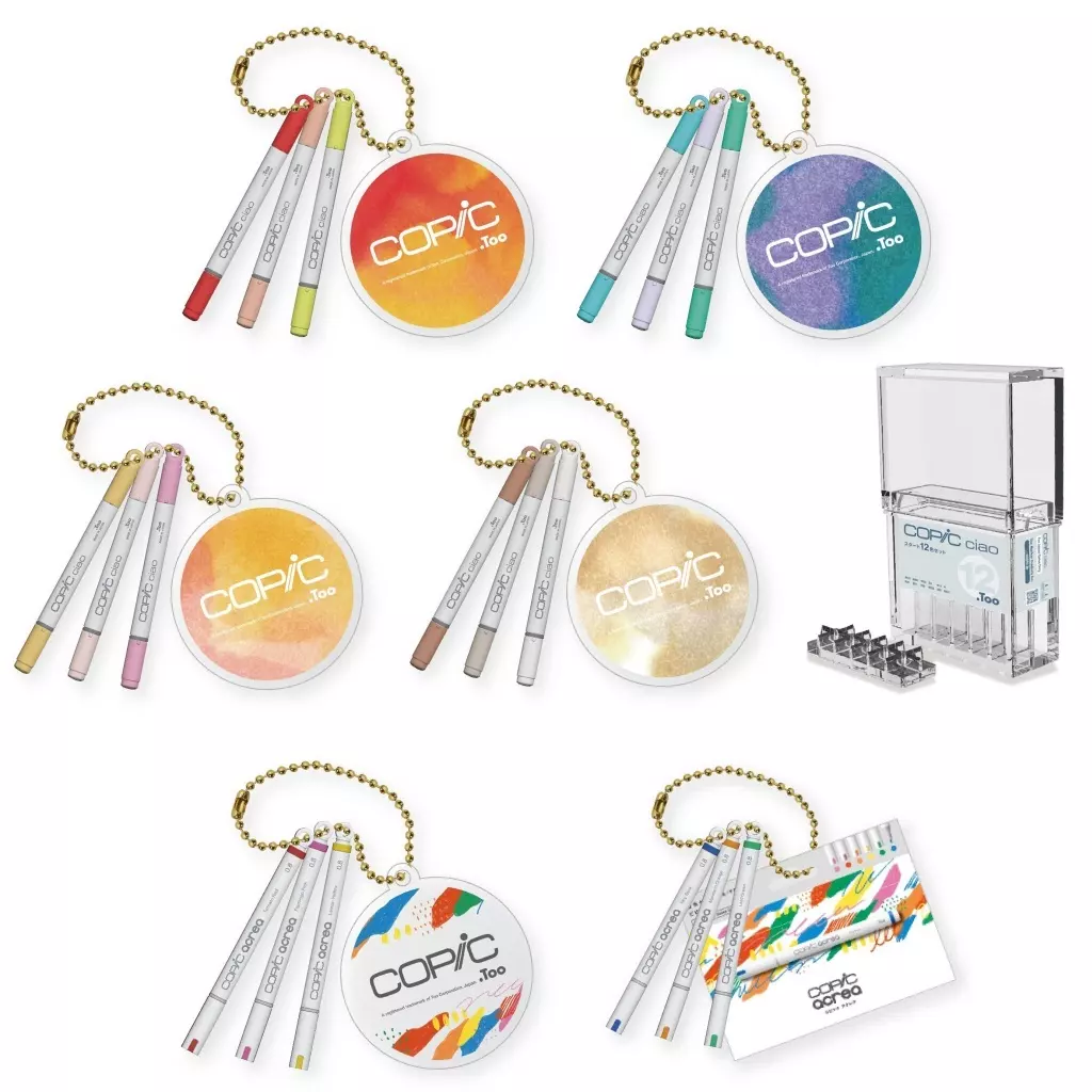 全7種セット 「コピック ミニチュアキーチェーン2 チャオ＆アクレア」
