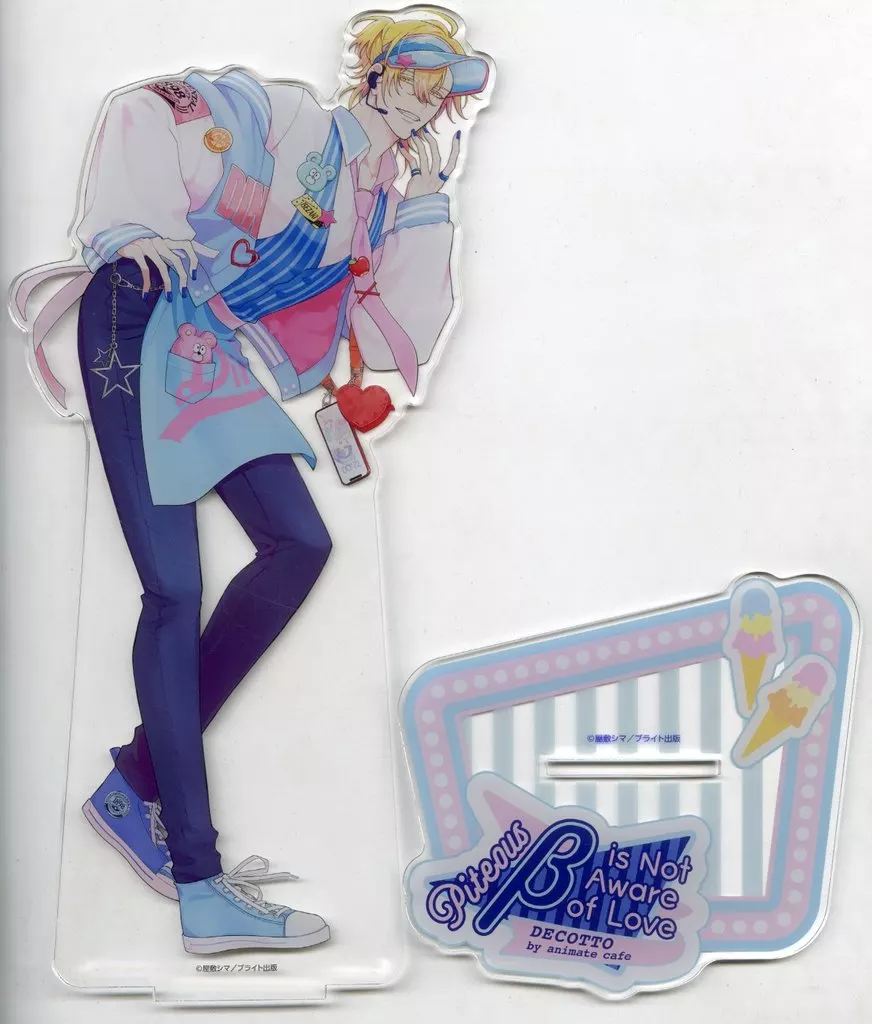 伊勢崎凌介(A/等身) 特大アクリルスタンド 「憐れなβは恋を知らない×DECOTTO by animatecafe」 受注生産限定_image