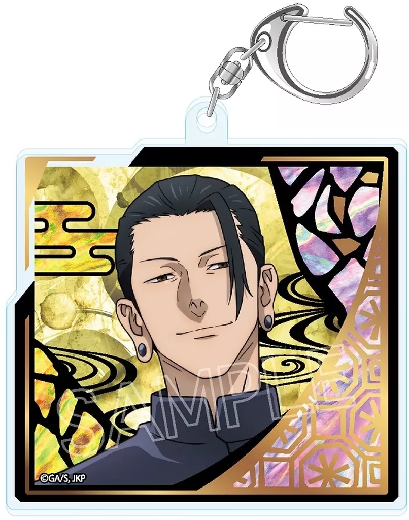 B.夏油傑 螺鈿風シリーズ 箔押しアクリル 「呪術廻戦」