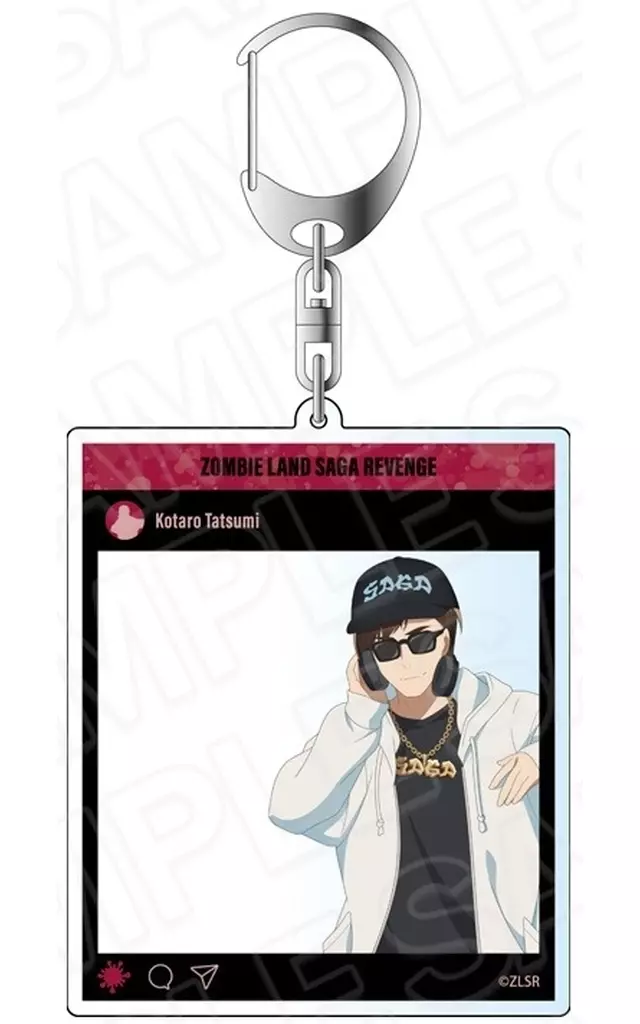 巽幸太郎 SNS風アクリル Saga Division ver. 「ゾンビランドサガ リベンジ」