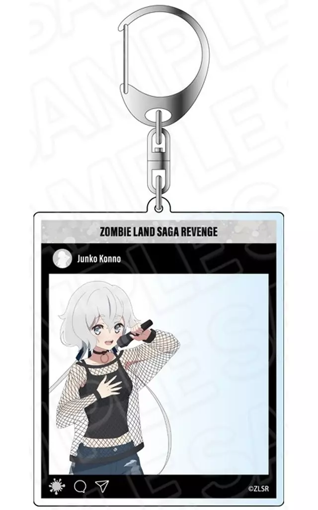 紺野純子 SNS風アクリル Saga Division ver. 「ゾンビランドサガ リベンジ」