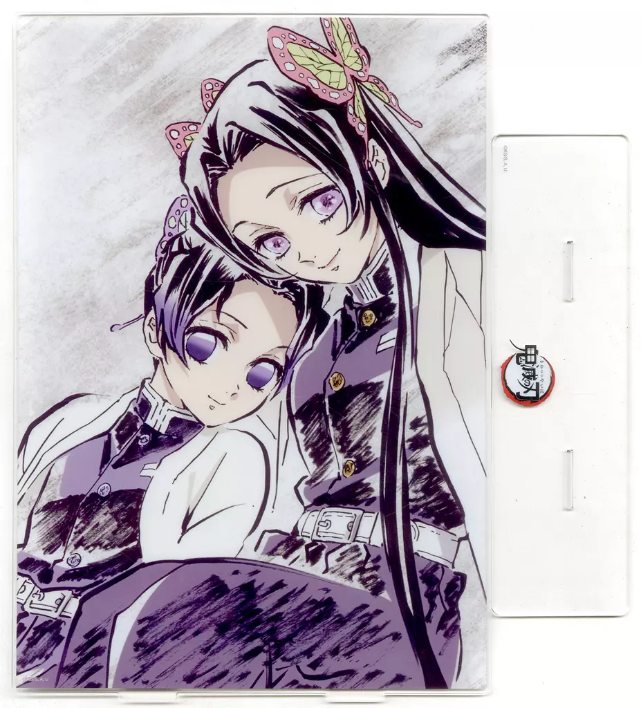 胡蝶しのぶ&胡蝶カナエ(第25話後半) ビッグアクリルスタンド 「アニメ 鬼滅の刃 歴代全幕間画 WEBSHOPくじ 竈門炭治郎 立志編」 A-048賞