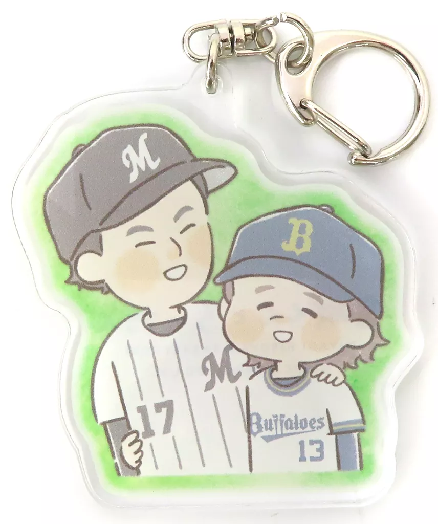 佐々木朗希#17(千葉ロッテマリーンズ)＆宮城大弥#13(オリックス・バファローズ) 『宮城くんとろーたん』アクリル