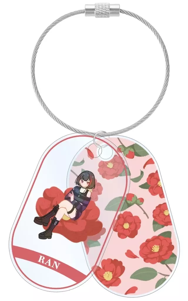 美竹蘭 Botania 2連ワイヤーアクリル 「BanG Dream! ガールズバンドパーティ!」