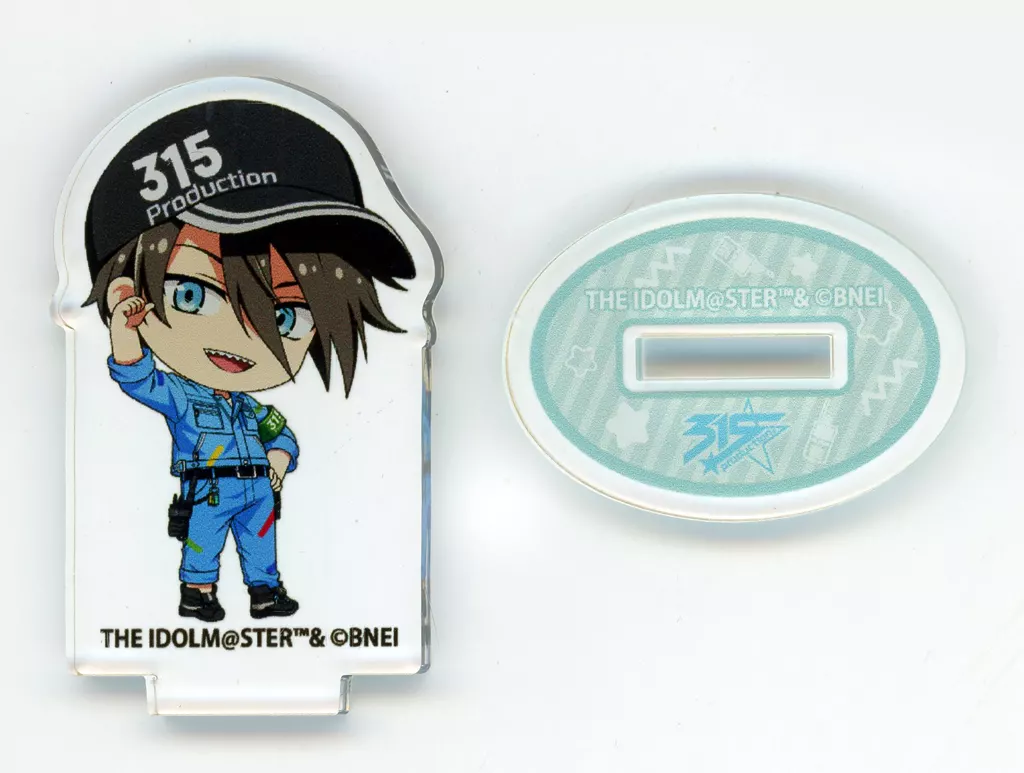 握野英雄 「アイドルマスター SideM×よみうりランド ミニアクリルスタンドB 遊園地 ミニキャラ ver.」