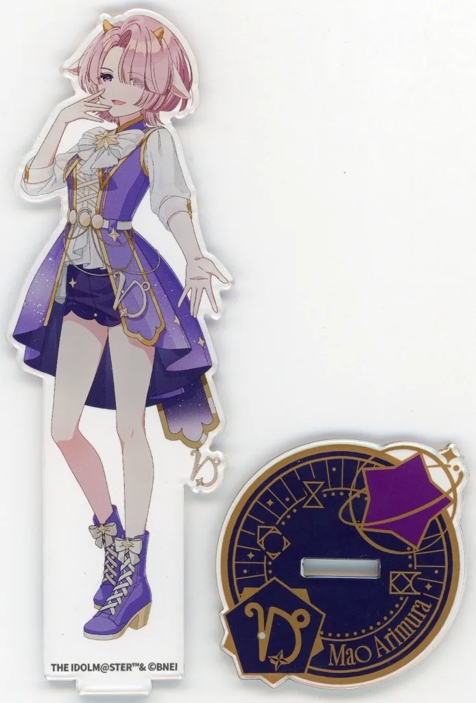 有村麻央 アクリルスタンド 「学園アイドルマスター collaboration Cafe in SMILE BASE CAFE」