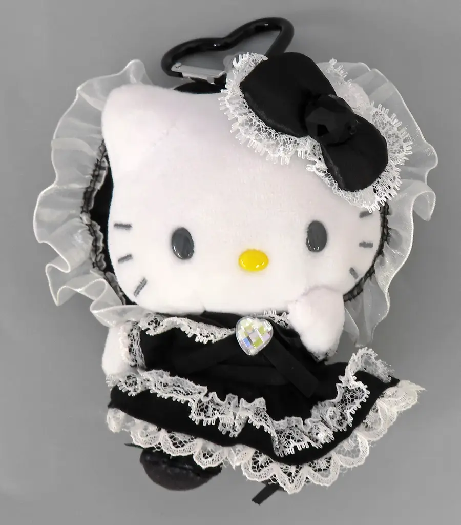 ハローキティ ロリータ(ブラック) ラブリーフリルマスコット 「サンリオキャラクターズ」