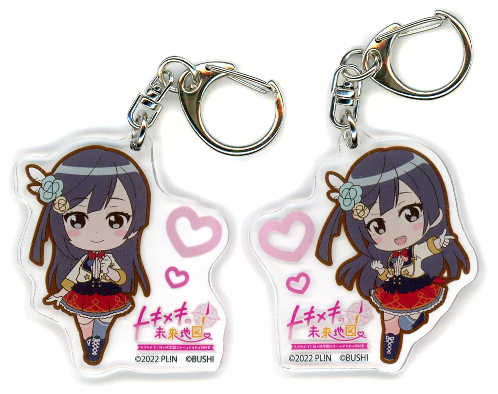 優木せつ菜 アクリル2種セット 「Switchソフト ラブライブ! 虹ヶ咲学園スクールアイドル同好会 トキメキの未来地図 ゲーマーズ超限定版」 同梱特典