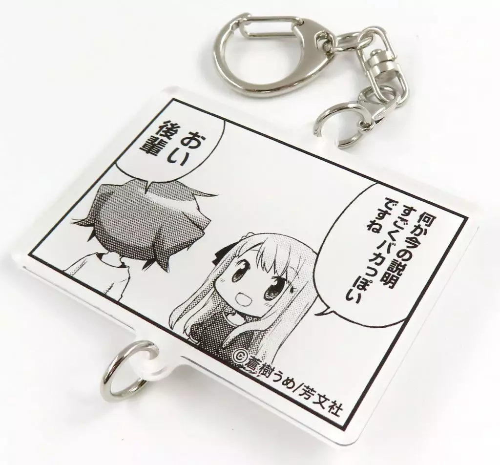 18.乃莉＆茉里 つながる4コマ アクリルチャーム 「アニプレックス オンラインくじ ひだまりスケッチ 連載20周年記念オンラインくじ」 E賞