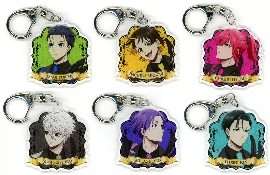 全6種セット 「ブルーロック POP UP SHOP in マルイ ブラックスワン アクリル」