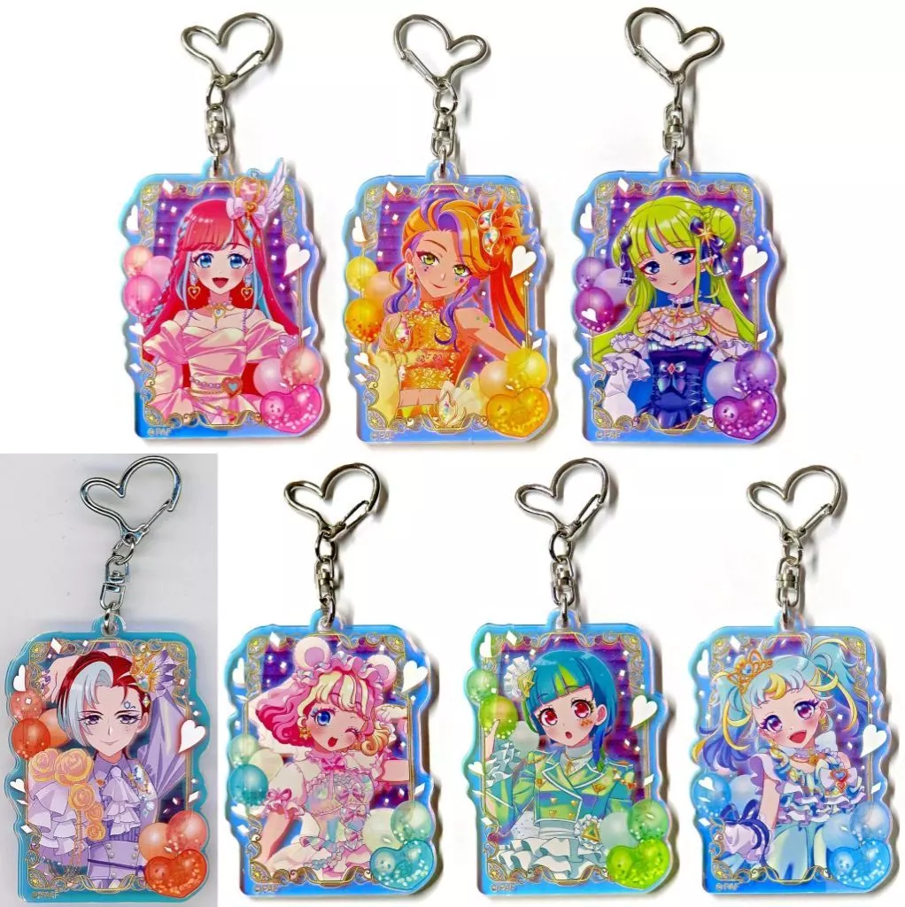 全7種セット オーロラアクリル 「プリティーオールフレンズ WEBくじ第11弾 What a wonderful stage!」 E賞