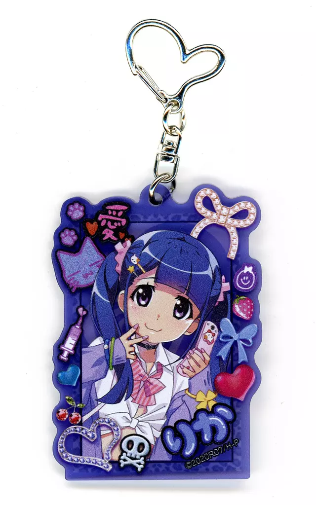 古手梨花 カラーアクリル 「ひぐらしのなく頃に 卒 WEBくじ ひなみざわ☆きゅんかわ☆ぎゃるず!」 D-5賞