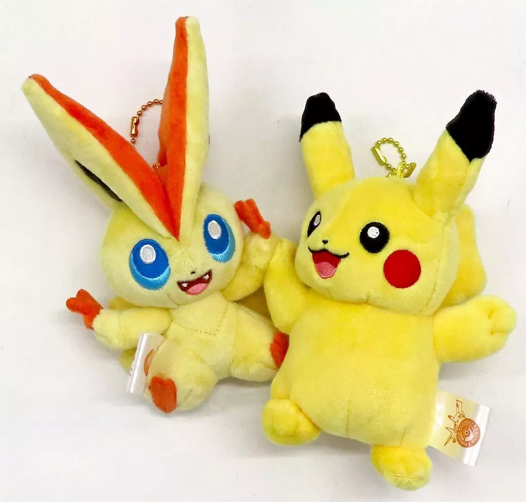 ピカチュウ＆ビクティニ ハイタッチマスコット ポケモンセンタートウホクR 「ポケットモンスター」 ポケモンセンタートウホクリニューアル記念グッズ
