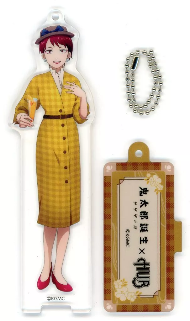 鬼太郎の母 「鬼太郎誕生 ゲゲゲの謎×HUB トレーディング3WAYアクリル」