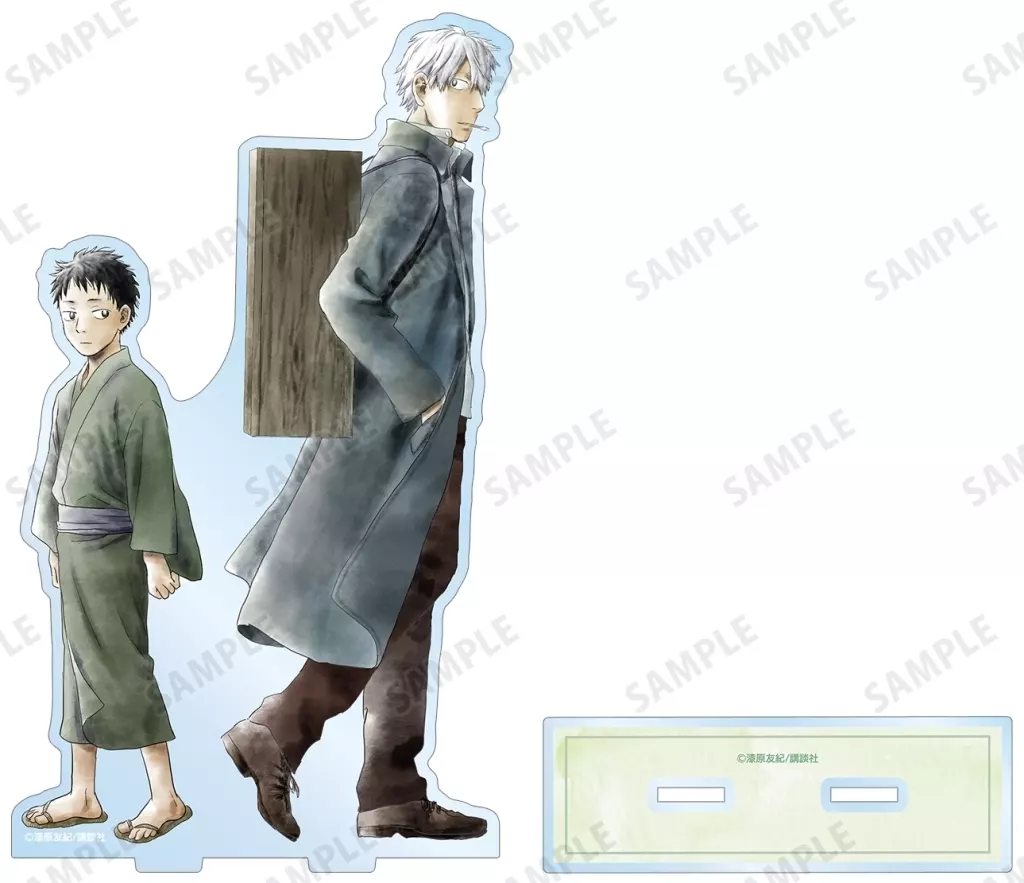 アクリルスタンド・アクリルパネル　ギンコ 漆原友紀先生 描き下ろし BIGアクリルスタンド 過去と現在ver. 「蟲師」