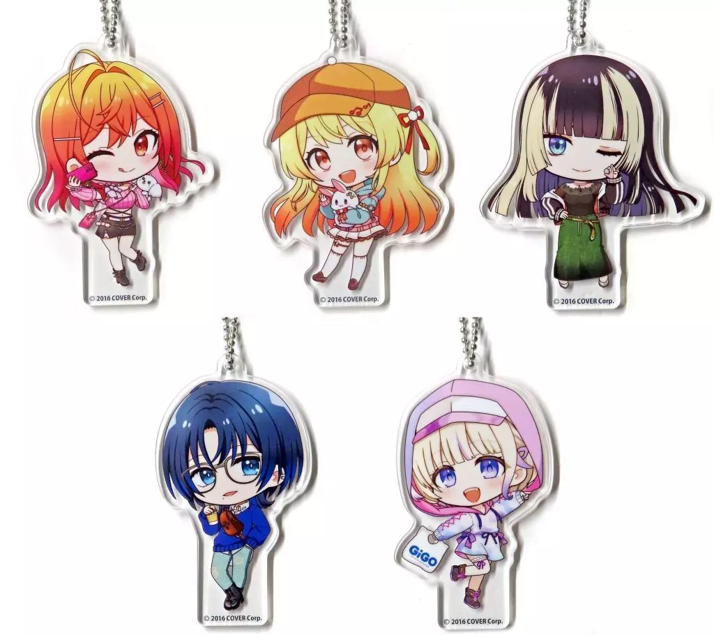 全5種セット デフォルメアクリルボールチェーン 「バーチャルYouTuber ホロライブDEV_IS ReGLOSS」 GiGO限定