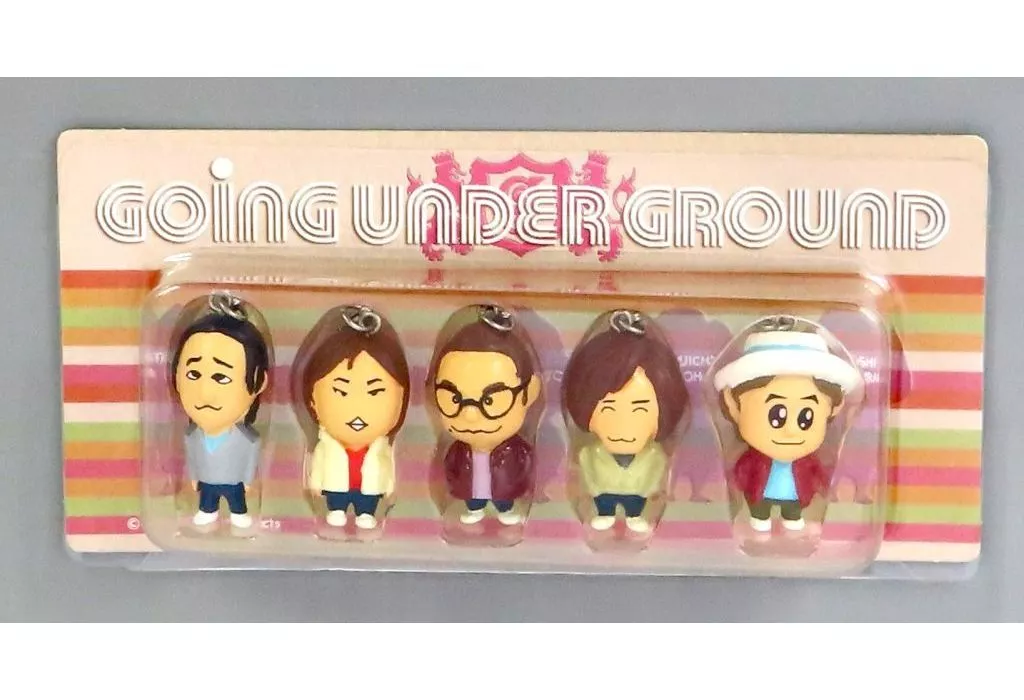 GOING UNDER GROUND フィギュアマスコット(5体セット)