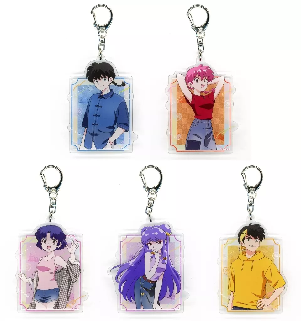 全5種セット 「らんま1/2 POP UP STORE in SHIBUYA109 トレーディングアクリル」