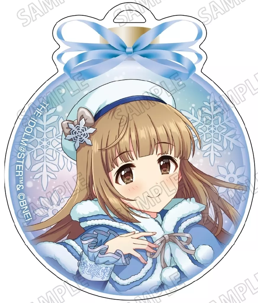 6.依田芳乃 スノードーム 描き下ろしアクリル 「アイドルマスター シンデレラガールズ」