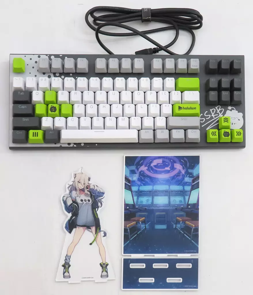 獅白ぼたん モデル GX1 Keyboard X1UDS1(英語配列) 「バーチャルYouTuber ホロライブ×REALFORCE」